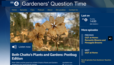 Podcast - Gardeners' Question Time