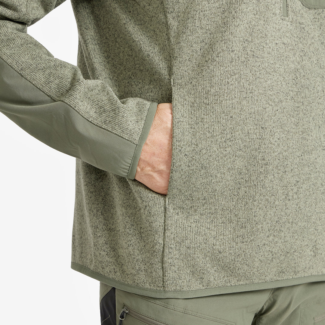 Men's Dixter Gardening Pullover - Oak Green