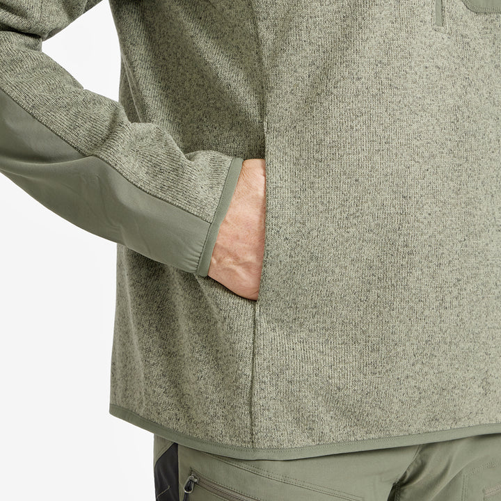 Men's Dixter Gardening Pullover - Oak Green