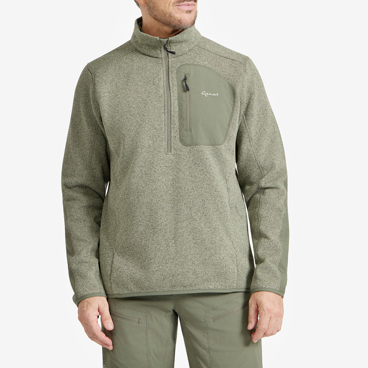 Men's Dixter Gardening Pullover - Oak Green