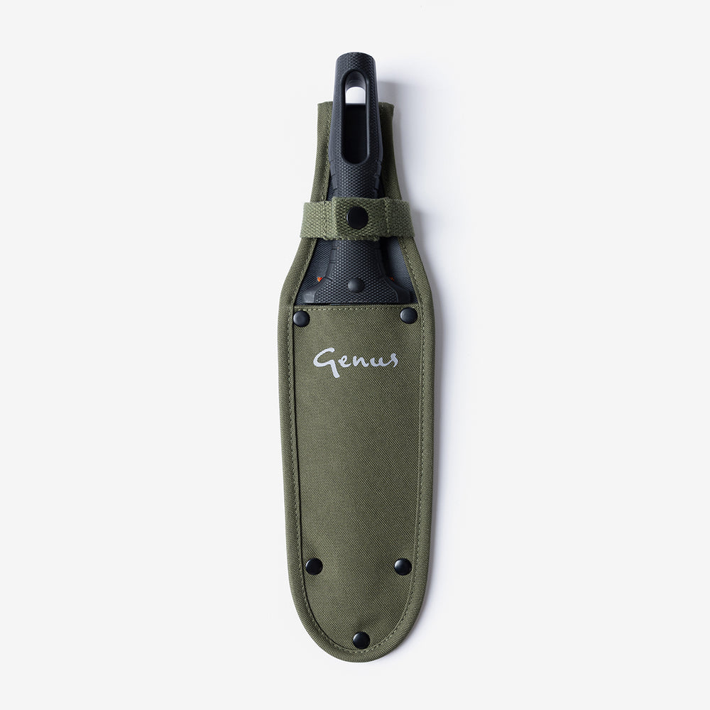 Genus hori Hori tool inside the Genus Sheath