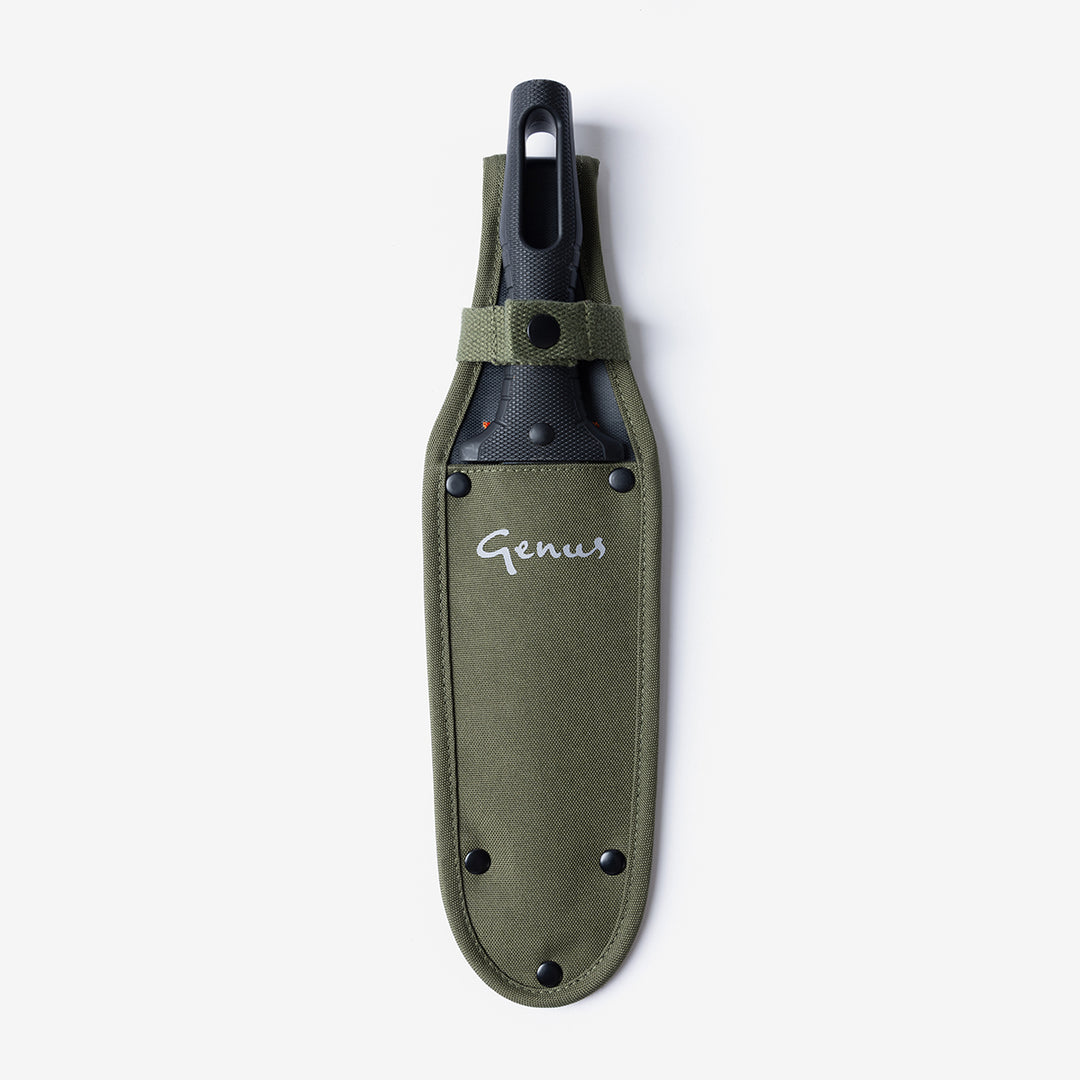Genus hori Hori tool inside the Genus Sheath