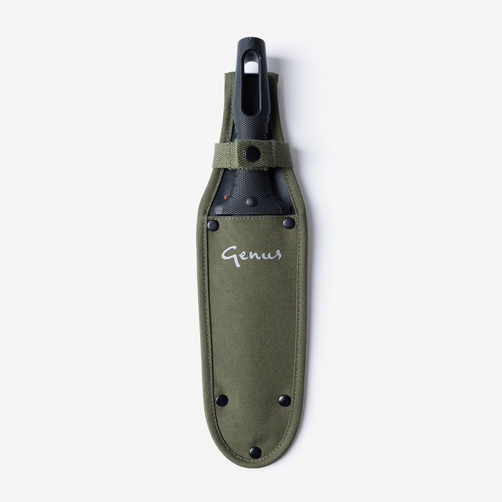 Genus hori Hori tool inside the Genus Sheath