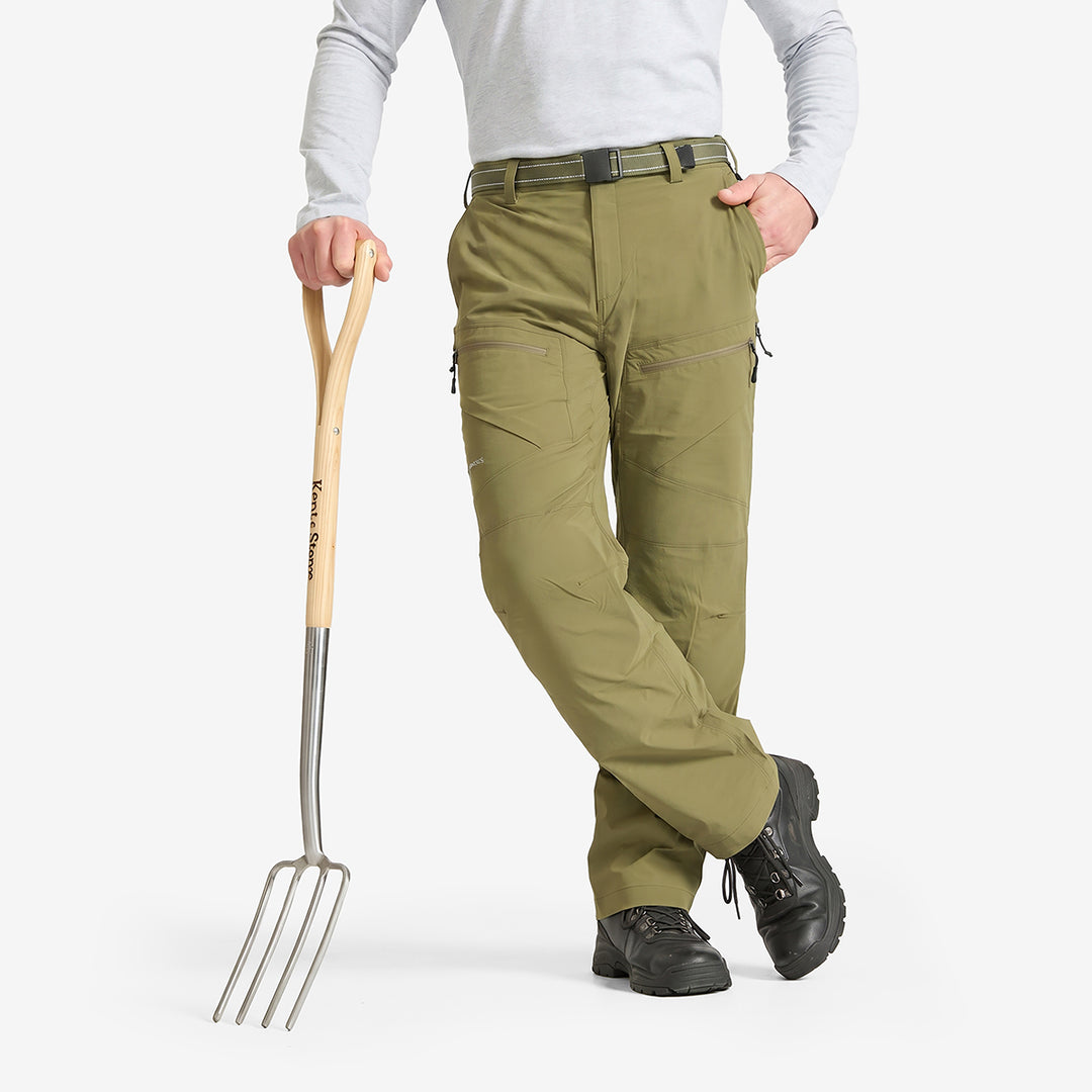Genus Burnt Olive Men's Summer Gardening Trousers