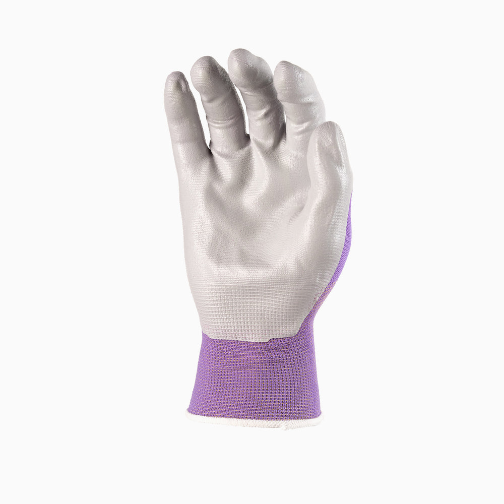 Purple and white Genus Showa 370 Gardening Glove