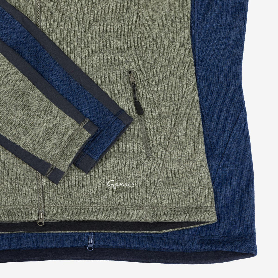 Zip pocket of a Genus womens Dixter gardening jacket