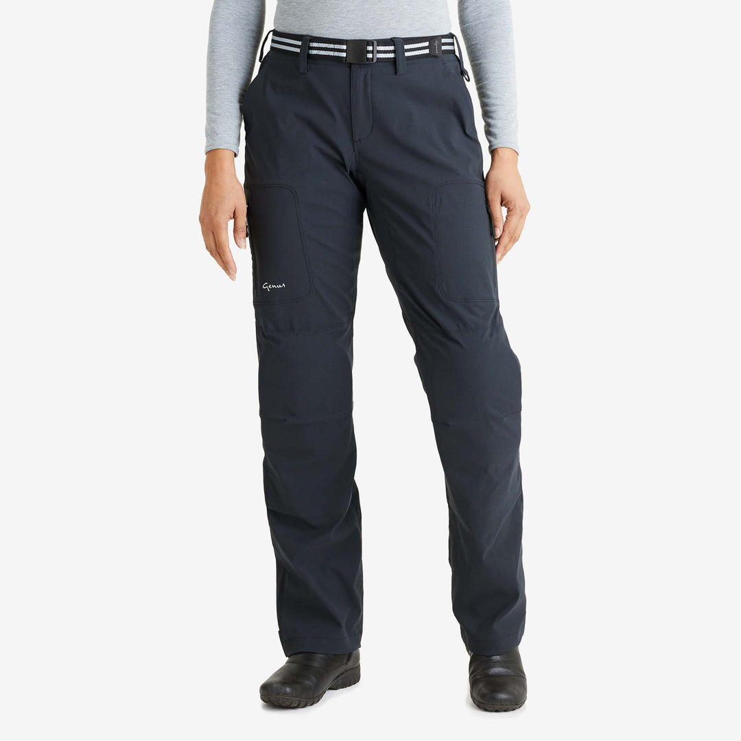 Woman wearing a pair of Genus Midnight Women's 3 Season Gardening Trousers