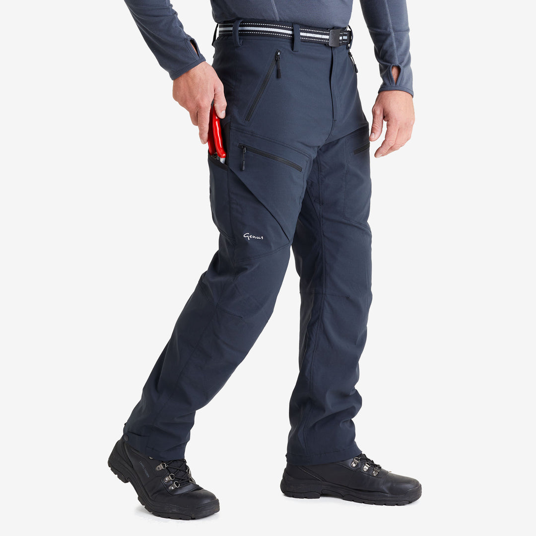 Genus Men's Waterproof Gardening Trousers Midnight