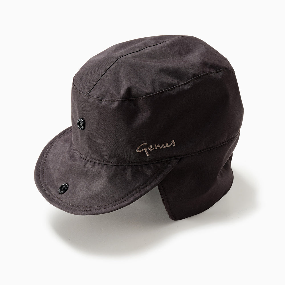 Genus winter gardening cap on a white surface