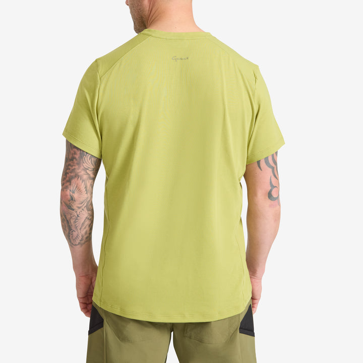 Men's Eden Short Sleeve Tee - Soft Lime