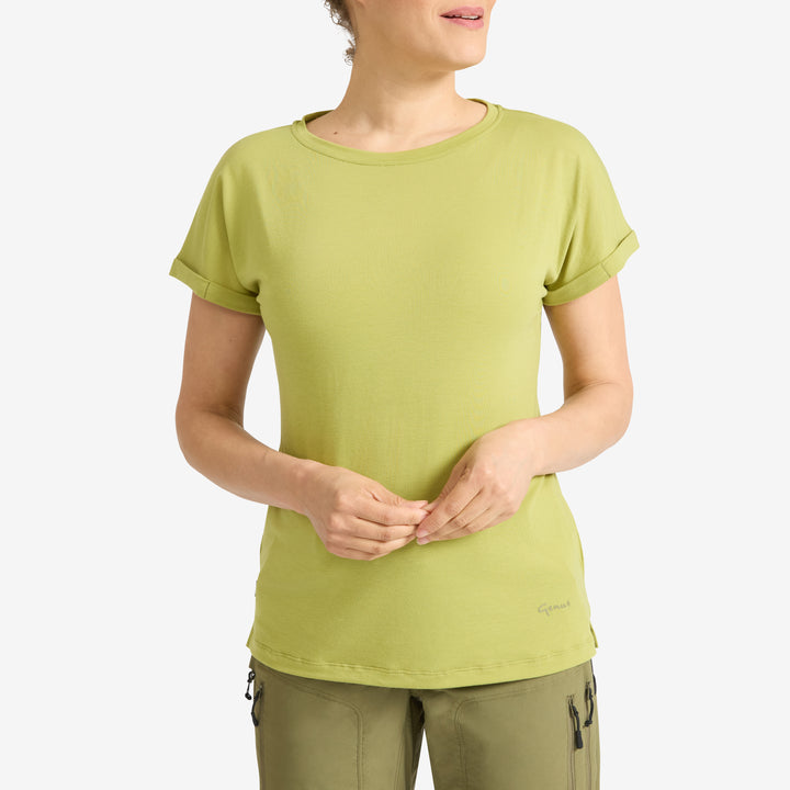 Women's Eden Short Sleeve Tee - Soft Lime
