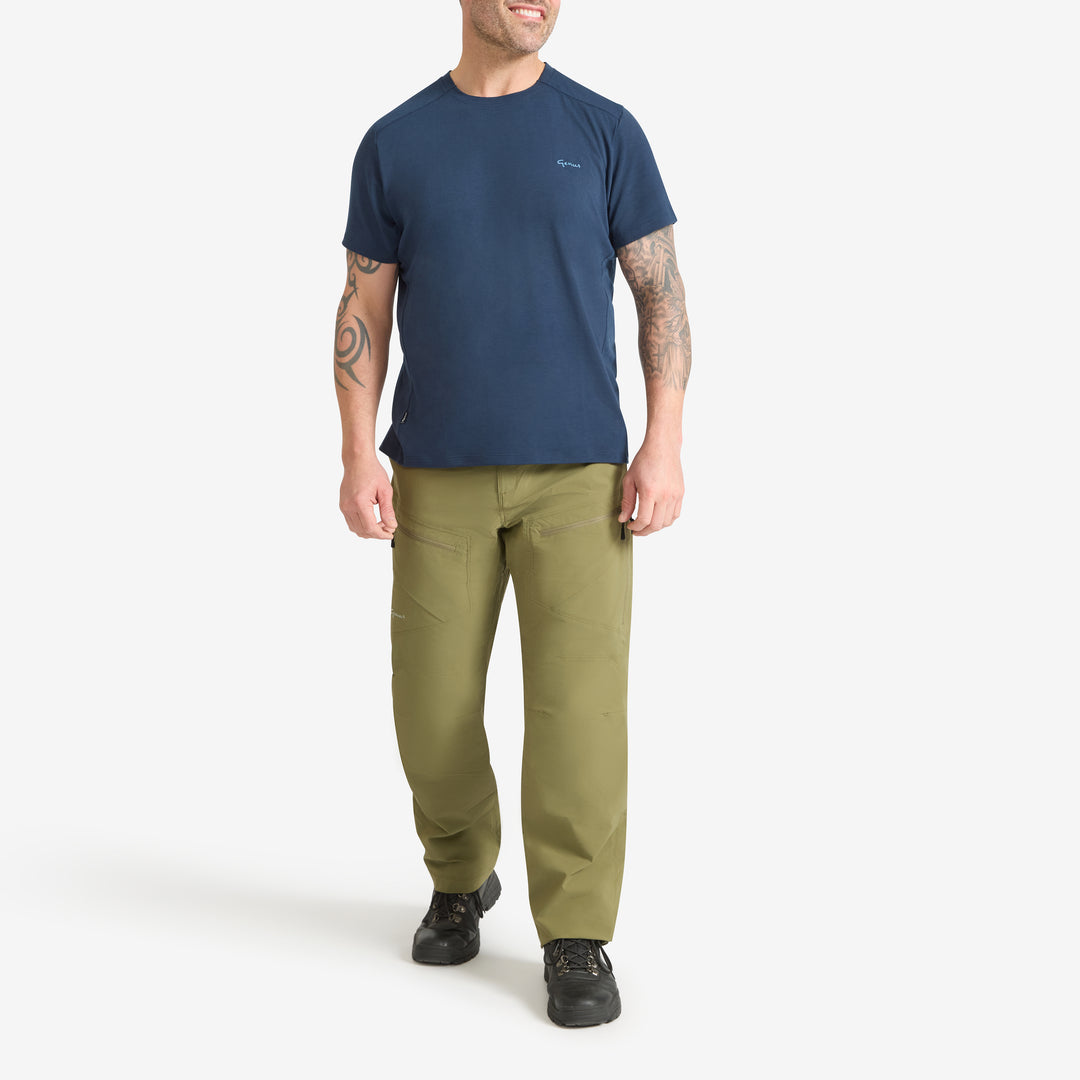 Men's Summer Gardening Trousers - Burnt Olive