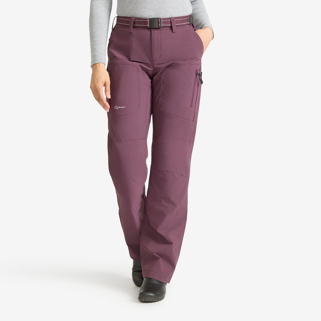 Women's Summer Gardening Trousers - Mulberry