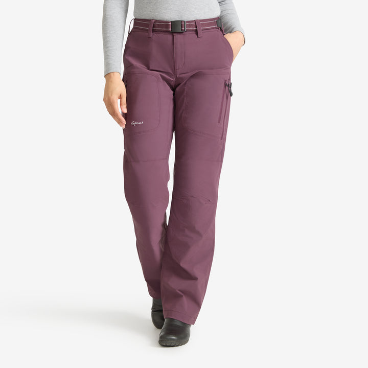 Women's Summer Gardening Trousers - Mulberry