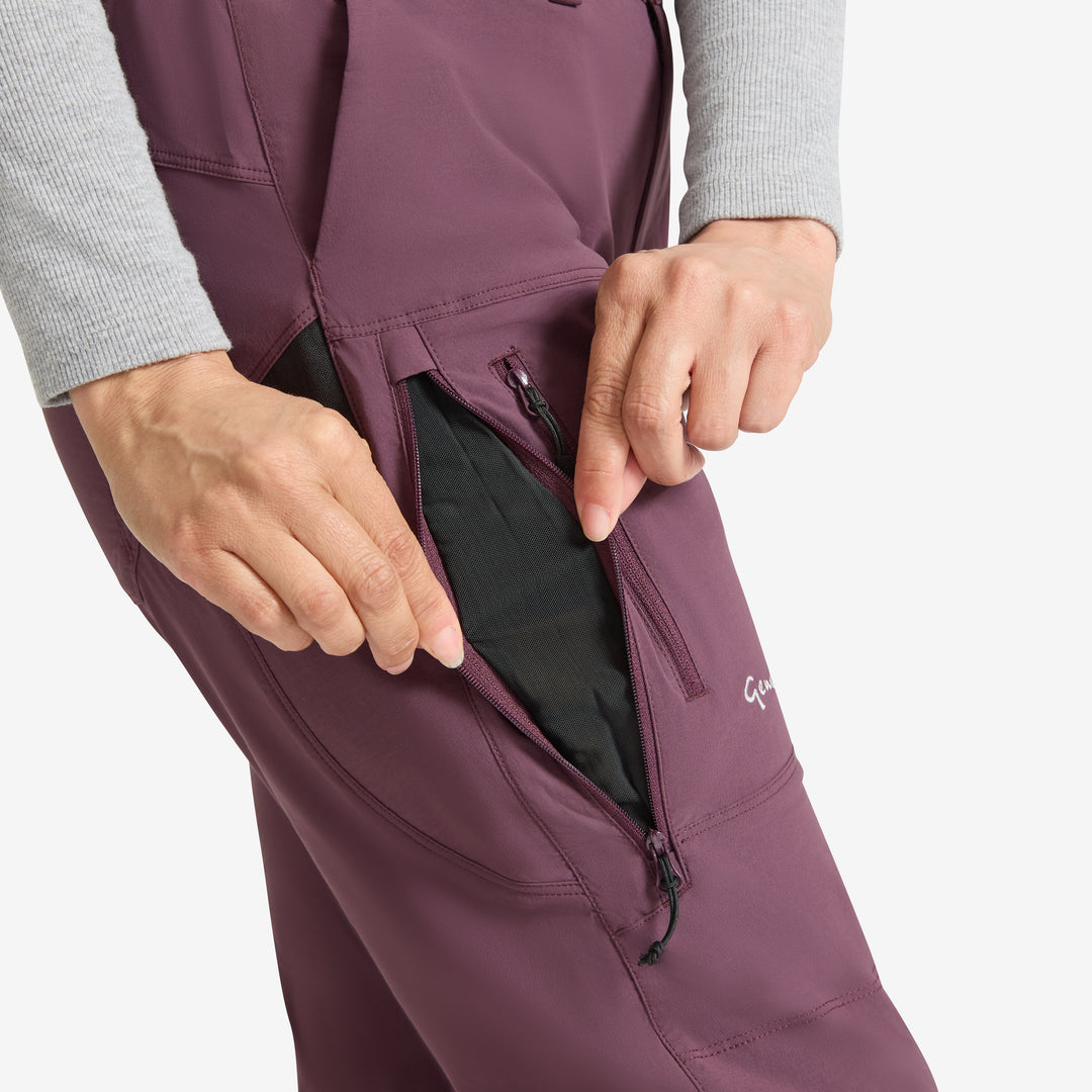Women's Summer Gardening Trousers - Mulberry