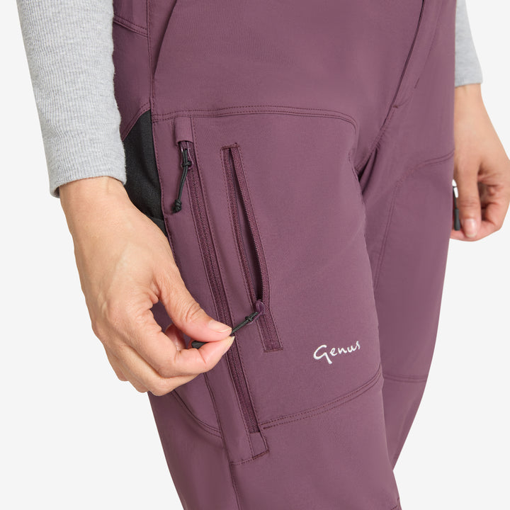 Women's Summer Gardening Trousers - Mulberry