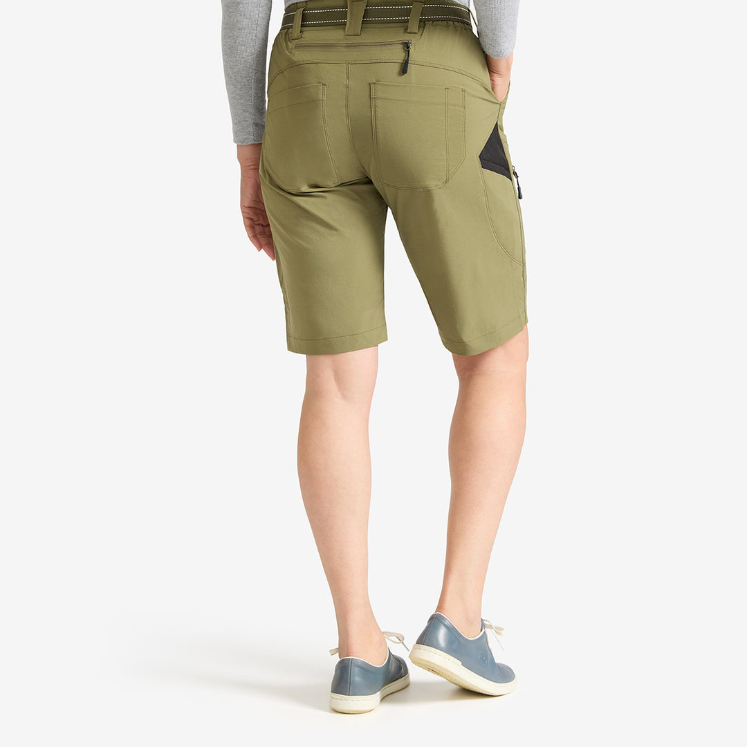 Women's Summer Gardening Shorts - Burnt Olive