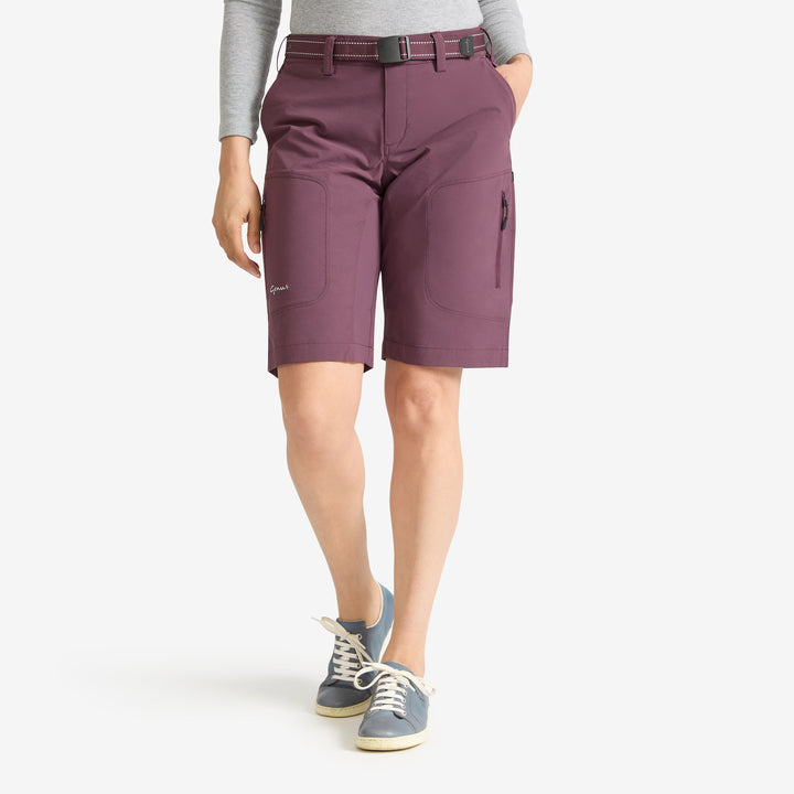Women's Summer Gardening Shorts - Mulberry
