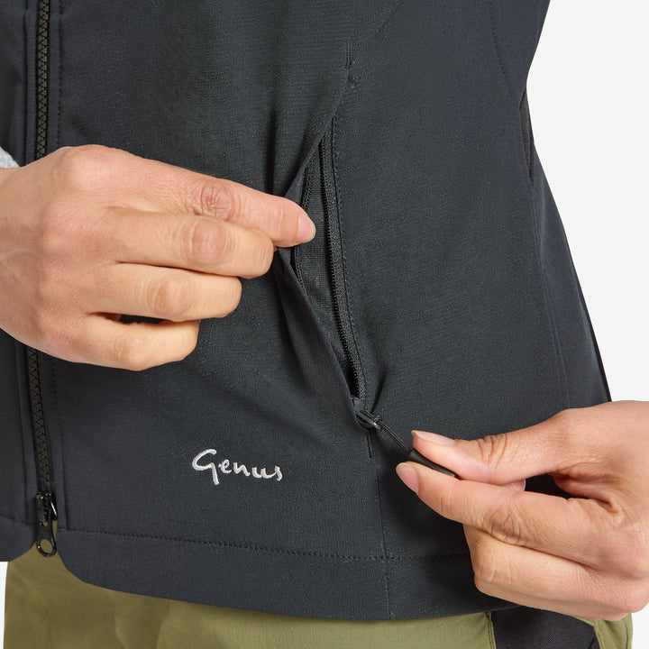 Women's Tresco Gardening Gilet - Black