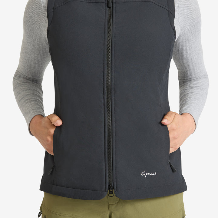Women's Tresco Gardening Gilet - Black