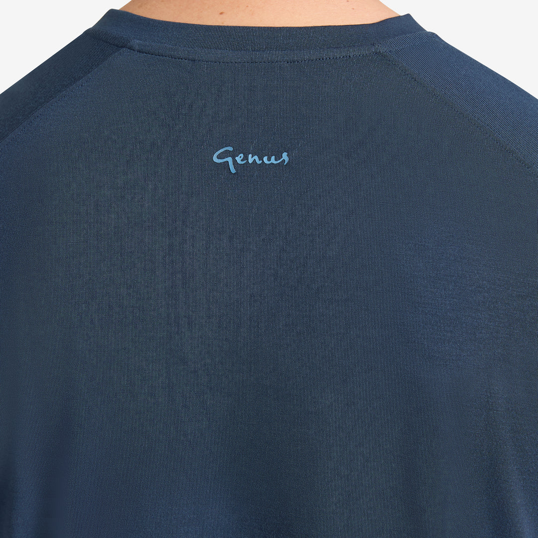 Men's Eden Short Sleeve Tee - Marine Blue