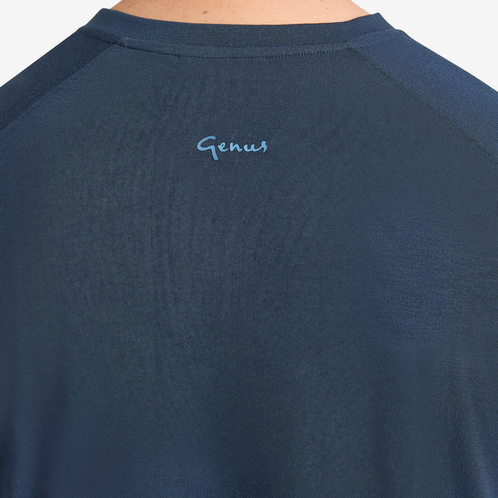 Men's Eden Short Sleeve Tee - Marine Blue