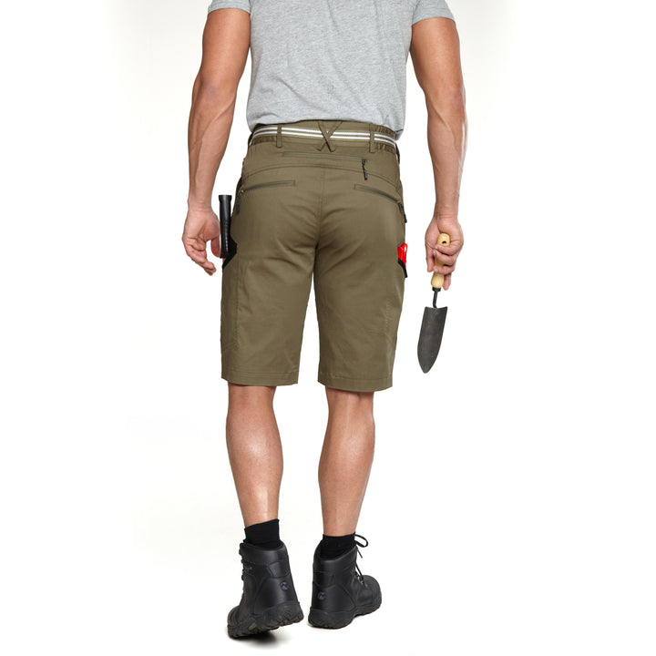 Men's Summer Gardening Shorts - Burnt Olive