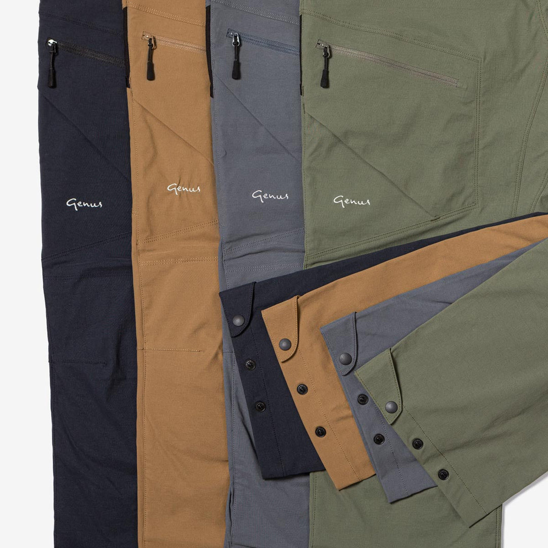 Pairs of Genus Men's 3 Season Gardening Trousers in different colours