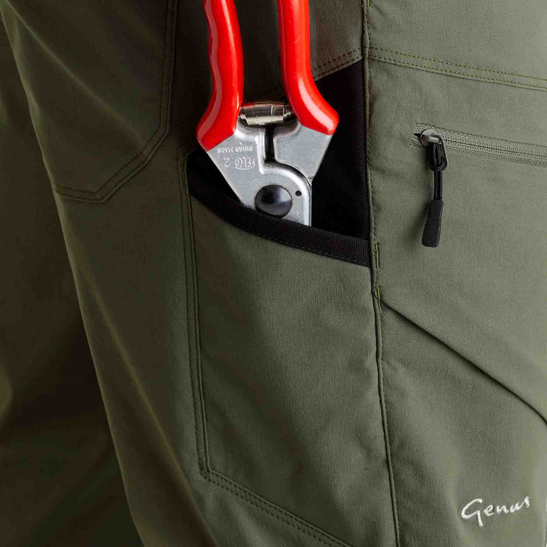 Men's 3-Season Gardening Trousers - Dusky Green